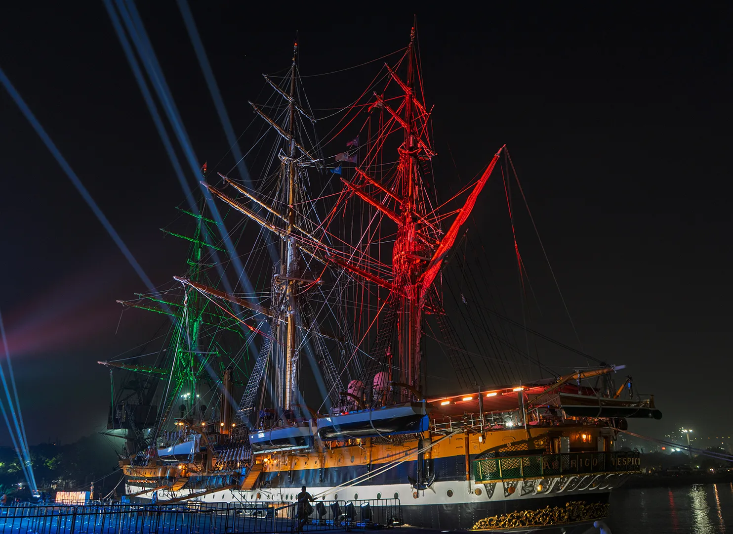 Amerigo Vespucci in Night Lights